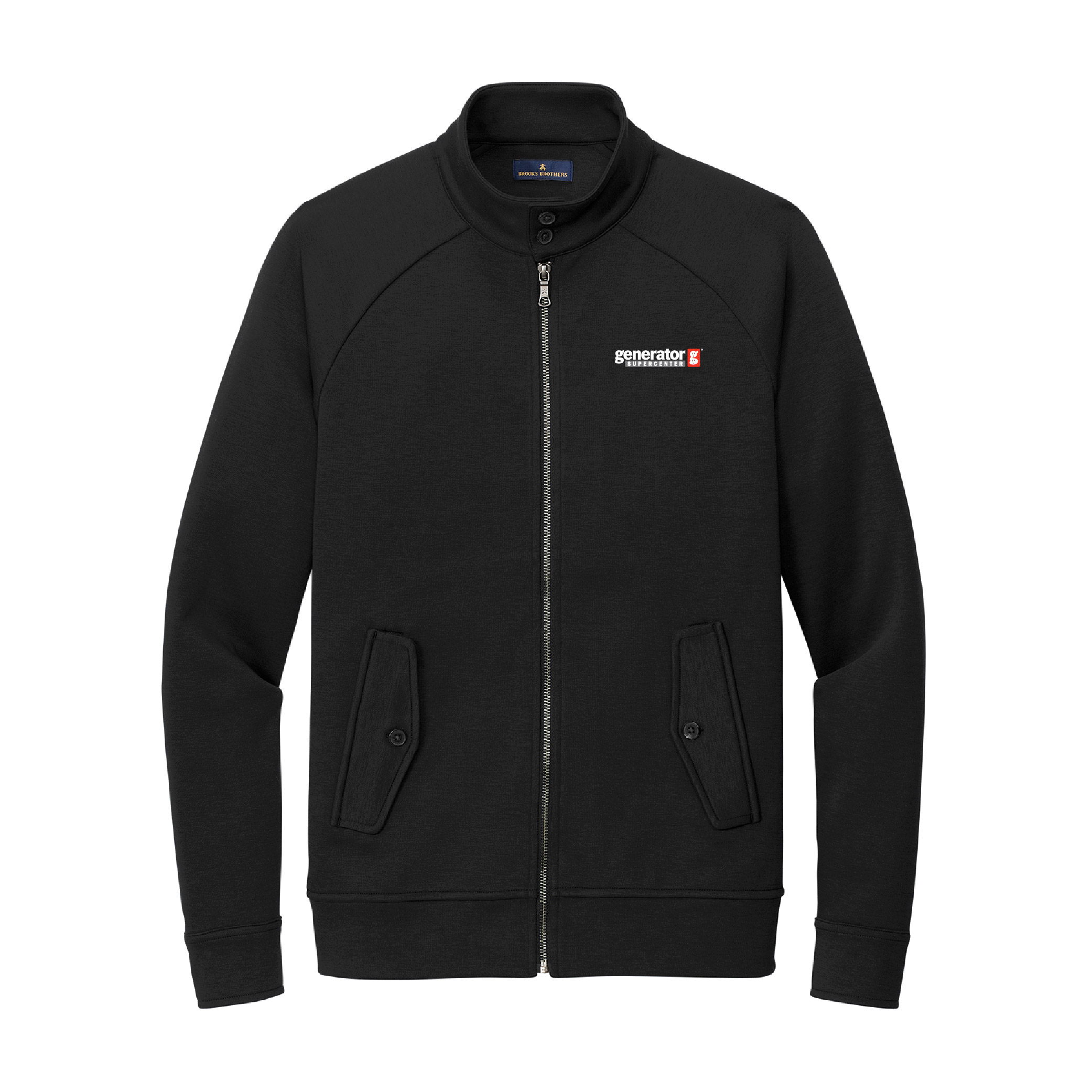 Brooks Brothers Double-Knit Full-Zip